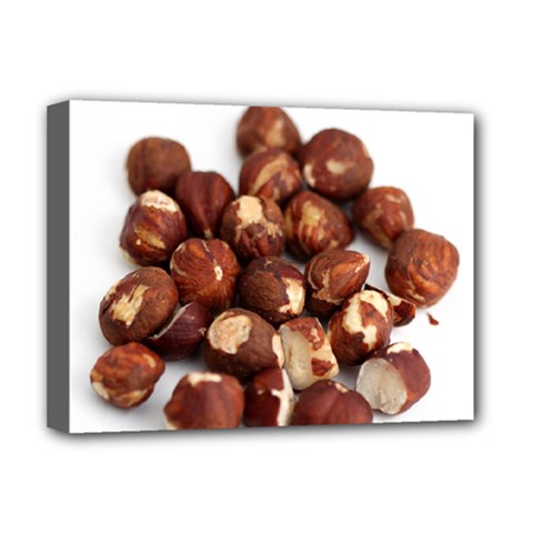 Hazelnuts Deluxe Canvas 16  X 12  (framed)  by hlehnerer