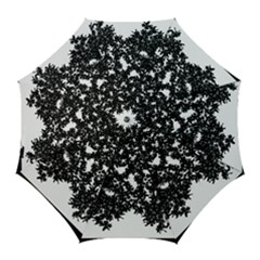 Black Lace Canopy Bridal  Umbrella (golf) by rainorshine