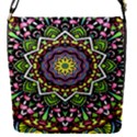 Psychedelic Leaves Mandala Removable Flap Cover (Small) View1