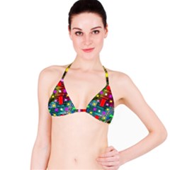 Abstract Modern Bikini Top by StuffOrSomething