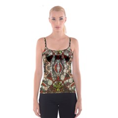 Crazy Abstract  All Over Print Spaghetti Strap Top by OCDesignss