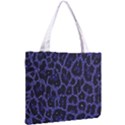 Blue Leapord Bling All Over Print Tiny Tote Bag View2