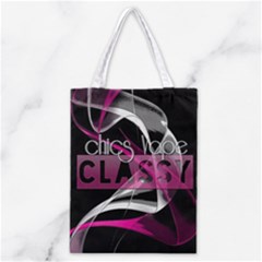 Classy Chics Vape Pink Smoke  All Over Print Classic Tote Bag by OCDesignss