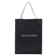 Diva Licious  All Over Print Classic Tote Bag by OCDesignss