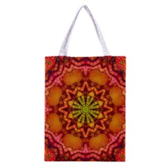 Florescent Abstract Classic Tote Bag by OCDesignss