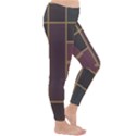 Vertical and horizontal rectangles Winter Leggings View3