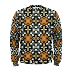 Faux Animal Print Pattern Men s Sweatshirts by GardenOfOphir