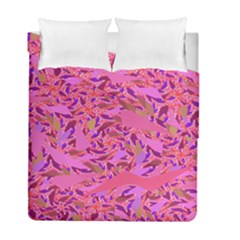 Bright Pink Confetti Storm Duvet Cover (twin Size) by KirstenStar