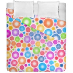 Candy Color s Circles Duvet Cover (double Size) by KirstenStar