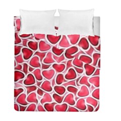 Candy Hearts Duvet Cover (twin Size) by KirstenStar