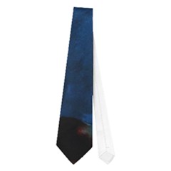 Blue Plant Neckties (one Side)  by InsanityExpressedSuperStore