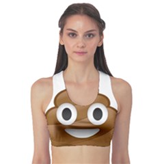 Poop Sports Bra by redcow