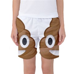 Poop Women s Basketball Shorts by redcow