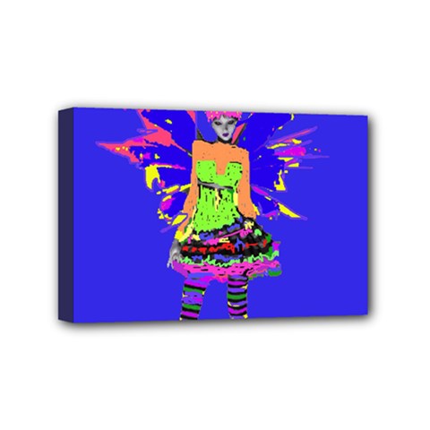 Fairy Punk Mini Canvas 6  X 4  by icarusismartdesigns