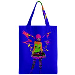 Fairy Punk Zipper Classic Tote Bags by icarusismartdesigns