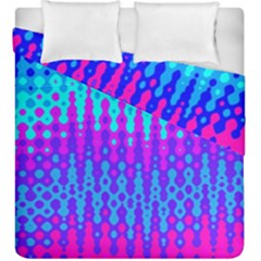 Melting Blues And Pinks Duvet Cover (king Size) by KirstenStar