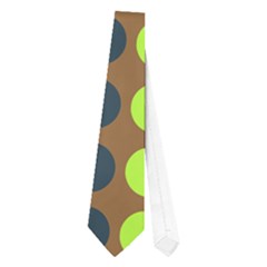 Colorful Leaf Pattern Neckties (one Side)  by GardenOfOphir