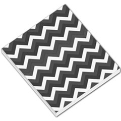 Chevron Dark Gray Small Memo Pads by ImpressiveMoments