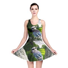 Bird In The Tree Reversible Skater Dresses by infloence