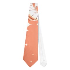 Amazing Flowers With Dragonflies Neckties (one Side)  by FantasyWorld7