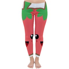 Kawaii Tomato Winter Leggings by KawaiiKawaii