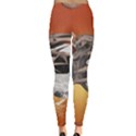 Soccer With Skull And Fire And Water Splash Women s Leggings View2