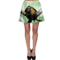 Beautiful Seaturtle With Bubbles Skater Skirts View1