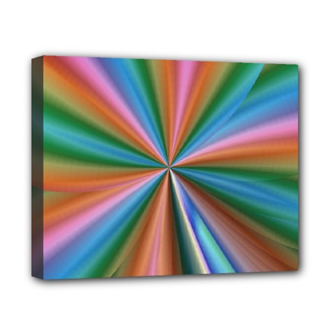 Abstract Rainbow Canvas 10  X 8  by OZMedia