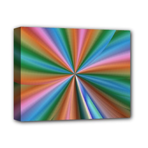 Abstract Rainbow Deluxe Canvas 14  X 11  by OZMedia