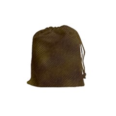 Reptile Skin Drawstring Pouches (medium)  by trendistuff