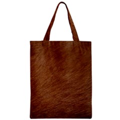 Dog Fur Zipper Classic Tote Bags by trendistuff