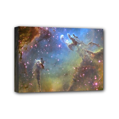 Eagle Nebula Mini Canvas 7  X 5  by trendistuff