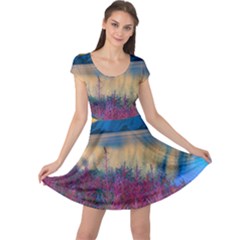 Banff National Park 1 Cap Sleeve Dresses by trendistuff