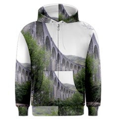 Glenfinnan Viaduct 2 Men s Zipper Hoodies by trendistuff