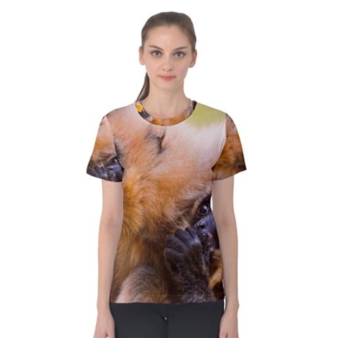 Two Monkeys Women s Cotton Tee by trendistuff