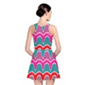 Waves pattern Reversible Skater Dress View2