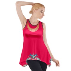 Tribal10 1 Side Drop Tank Tunic by walala