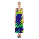 3 colors shapes    Full Print Maxi Dress View1