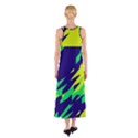 3 colors shapes    Full Print Maxi Dress View2