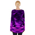 Abstract In Purple Women s Tie Up Tee View2