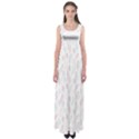 Whimsical Feather Pattern, soft colors, Empire Waist Maxi Dress View1