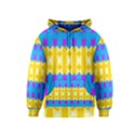 Rhombus and other shapes pattern                                          Kids Zipper Hoodie View1