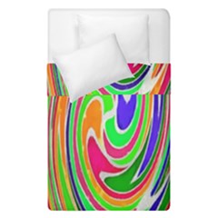 Colorful Whirlpool Watercolors                                                 Duvet Cover (single Size) by LalyLauraFLM