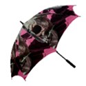 Skull and Bike Golf Umbrellas View2