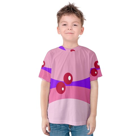 Decorative Abstraction Kid s Cotton Tee by Valentinaart