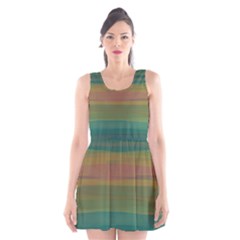 Watercolors                                                                                      Scoop Neck Skater Dress by LalyLauraFLM