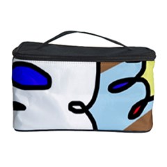 Abstract Comic Cosmetic Storage Case by Valentinaart