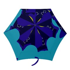 Walking On The Clouds  Mini Folding Umbrellas by Valentinaart