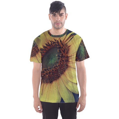 Sunflower Photography  Men s Sport Mesh Tee by vanessagf