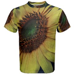 Sunflower Photography  Men s Cotton Tee by vanessagf